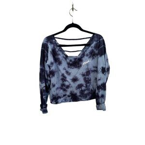 VS Pink tie dye sweatshirt size M